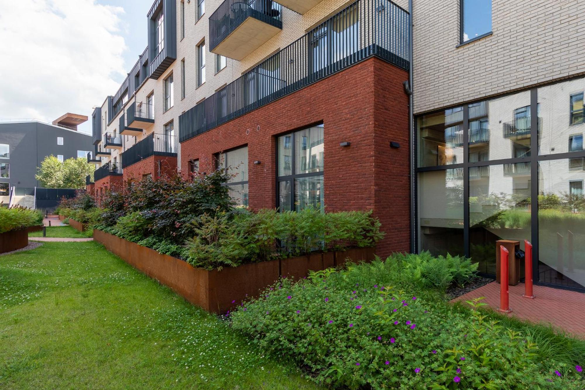 Stylish Loft With Terrace Paupys, Old Town Apartment Vilnius Bagian luar foto